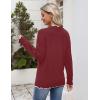 Zeagoo Women’s 2026 Fall V Neck Sweater Casual Long Sleeve Lightweight Ribbed Knit Pullover Sweaters Dressy Casual Tops(Z – Merry)