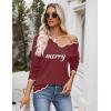 Zeagoo Women’s 2026 Fall V Neck Sweater Casual Long Sleeve Lightweight Ribbed Knit Pullover Sweaters Dressy Casual Tops(Z – Merry)