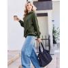 Zeagoo Womens Fleece Hoodies Soft Midweight Casual Hooded Sweatshirts Fall Winter Pullover Tops Kangaroo Pocket(Army Green)