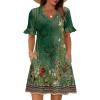 Green Floral