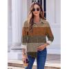 Zeagoo Button Down Shirts for Women Dressy Floral Printed Long Sleeve Blouse Business Casual Work Tops(Jh398)