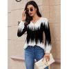 Zeagoo Long Sleeve Shirts for Women 2025 Casual Pleated V Neck Fall Tunic Tops Button Down Blouse Dressy Loose T-Shirts(Jb204)