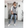 Zeagoo Sweater Vest Women Sleeveless V Neck Oversized Pullover Knitted Tops 2026 Fall Outfits(Houndstooth Black and White)