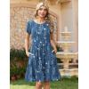 Zeagoo Women Summer Dress 2026 Short Sleeve Aline Mini Dresses with Pockets Casual Swing Tshirt Dress Vocation Beach Sundress(Sf334)