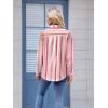 Zeagoo Womens Button Down Shirt Long Sleeve Blouse Business Work Tops Dressy Casual Floral Printed Outfits with Pocket(Tz269)