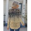Zeagoo Womens Long Sleeve Tops 2025 V Neck Pleated Shirts Dressy Casual Tunic Blouses Loose Fit Fall Fashion Clothes(Cx311)