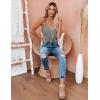 Zeagoo Womens V Neck Camisole Tank Top Strap Sleeveless T Shirt Casual Loose Vest Blouse – S-XXL(Deep Grey)