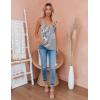 Zeagoo Womens V Neck Camisole Tank Top Strap Sleeveless T Shirt Casual Loose Vest Blouse – S-XXL(Dh62)