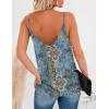 Zeagoo Womens V Neck Camisole Tank Top Strap Sleeveless T Shirt Casual Loose Vest Blouse – S-XXL(Mz779)
