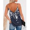 Zeagoo Womens V Neck Camisole Tank Top Strap Sleeveless T Shirt Casual Loose Vest Blouse – S-XXL(Sf103)