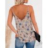 Zeagoo Womens V Neck Camisole Tank Top Strap Sleeveless T Shirt Casual Loose Vest Blouse – S-XXL(Sf170)