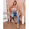 Zeagoo Womens V Neck Camisole Tank Top Strap Sleeveless T Shirt Casual Loose Vest Blouse – S-XXL(Tw669)