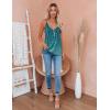 Zeagoo Womens V Neck Camisole Tank Top Strap Sleeveless T Shirt Casual Loose Vest Blouse – S-XXL(Xh363)