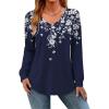 Navy Floral