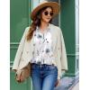 ZEAGOO Button Down Shirt for Women Long Sleeve Blouses Floral Printed Tops Business Casual Work Outfits S-XXL(Floral White)