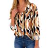 ZEAGOO Button Down Shirt for Women Long Sleeve Blouses Floral Printed Tops Business Casual Work Outfits S-XXL(Multicolor 123)