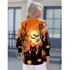 Zeagoo 3/4 Length Sleeve Womens Tops 2025 Floral Womens Blouses V Neck TunicTops with Smocked Cuffs(Print-ws88)