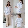 Zeagoo 3/4 Length Sleeve Womens Tops Casual V Neck Shirts Soft Basic Tees Business Work Blouses(Bf290)