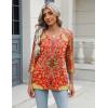 Zeagoo 3/4 Length Sleeve Womens Tops Casual V Neck Shirts Soft Basic Tees Business Work Blouses(Mz811)