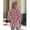 Zeagoo 3/4 Length Sleeve Womens Tops Crew Neck Loose Fit Shirts Pleated Cute Clothes Dressy Casual 2026 Summer Tunics(Kt100)