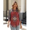 Zeagoo 3/4 Length Sleeve Womens Tops Crew Neck Loose Fit Shirts Pleated Cute Clothes Dressy Casual 2026 Summer Tunics(Mz870)