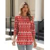Zeagoo 3/4 Length Sleeve Womens Tops Crew Neck Loose Fit Shirts Pleated Cute Clothes Dressy Casual 2026 Summer Tunics(Sd142)