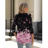 Zeagoo 3/4 Length Sleeve Womens Tops Crew Neck Loose Fit Shirts Pleated Cute Clothes Dressy Casual 2026 Summer Tunics(Sf31)