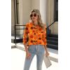Zeagoo 3/4 Length Sleeve Womens Tops Crew Neck Loose Fit Shirts Pleated Cute Clothes Dressy Casual 2026 Summer Tunics(Ws85)