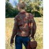 Zeagoo Flannels for Women Cropped Shacket Jacket Fashion Plaid Button Down Shirt 2026 Fall Coat Tops(Z-gw442)