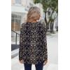 Zeagoo Long Sleeve Shirts for Women Fall Fashion Dressy Casual Blouses Trendy Pleated Tunic Tops for Leggings 2025(Multicolor-mz869)