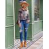 Zeagoo Long Sleeve Shirts for Women Henley T Shirts Loose Fit Tunics Dressy Casual Work Blouses Fall Fashion Tops(Color Block)