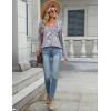 Zeagoo Long Sleeve Tops for Women V Neck Shirt Loose Fall Tunic Tops Dressy Casual Work Blouse 2026(Dh62)