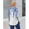 Zeagoo Long Sleeve Tops for Women V Neck Shirt Loose Fall Tunic Tops Dressy Casual Work Blouse 2026(Dw2)