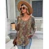Zeagoo Long Sleeve Tops for Women V Neck Shirt Loose Fall Tunic Tops Dressy Casual Work Blouse 2026(Mz721)