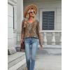 Zeagoo Long Sleeve Tops for Women V Neck Shirt Loose Fall Tunic Tops Dressy Casual Work Blouse 2026(Mz721)