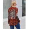 Zeagoo Long Sleeve Tops for Women V Neck Shirt Loose Fall Tunic Tops Dressy Casual Work Blouse 2026(Mz735)
