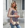 Zeagoo Long Sleeve Tops for Women V Neck Shirt Loose Fall Tunic Tops Dressy Casual Work Blouse 2026(Mz757)
