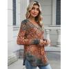Zeagoo Long Sleeve Tops for Women V Neck Shirt Loose Fall Tunic Tops Dressy Casual Work Blouse 2026(Mz897)