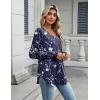 Zeagoo Long Sleeve Tops for Women V Neck Shirt Loose Fall Tunic Tops Dressy Casual Work Blouse 2026(Sf180)