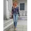 Zeagoo Long Sleeve Tops for Women V Neck Shirt Loose Fall Tunic Tops Dressy Casual Work Blouse 2026(Sf180)