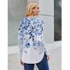 Zeagoo Long Sleeve Tops for Women V Neck Shirt Loose Fall Tunic Tops Dressy Casual Work Blouse 2026(Wf41)