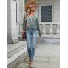 Zeagoo Long Sleeve Tops for Women V Neck Shirt Loose Fall Tunic Tops Dressy Casual Work Blouse 2026(Wf71)