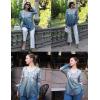 Zeagoo Long Sleeve Tops for Women V Neck Shirt Loose Fall Tunic Tops Dressy Casual Work Blouse 2026(Wf71)