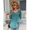 Zeagoo Long Sleeve Tops for Women V Neck Shirt Loose Fall Tunic Tops Dressy Casual Work Blouse 2026(Xh363)
