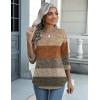Zeagoo Womens Blouse Casual 3/4 Length Sleeve V Neck Basic T-Shirts Spring Summer Cute Tunic Tops Business Work Tees(Khaki-jh398)