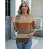 Zeagoo Womens Blouse Casual 3/4 Length Sleeve V Neck Basic T-Shirts Spring Summer Cute Tunic Tops Business Work Tees(Khaki-jh398)