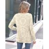 Zeagoo Womens Long Sleeve Tshirts Casual Tunic Tops Work Fashion Cute Sweaters Fall Outfits 2026 Dressy Blouse(01-floral Christmas)