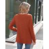 Zeagoo Womens Long Sleeve Tshirts Casual Tunic Tops Work Fashion Cute Sweaters Fall Outfits 2026 Dressy Blouse(Caramel)