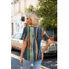 Zeagoo Womens Summer Tops Short Sleeve Casual Shirts Floral Tee Trendy 2026 Basics V Neck Plain Tshirt(Cx289)