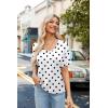 Zeagoo Womens Summer Tops Short Sleeve Casual Shirts Floral Tee Trendy 2026 Basics V Neck Plain Tshirt(Jh592)